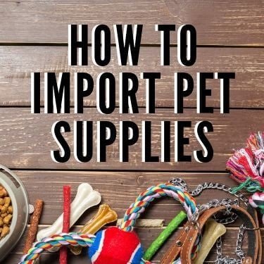How to import pet supplies feature
