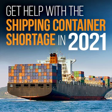 Shipping Container Shortage 2021