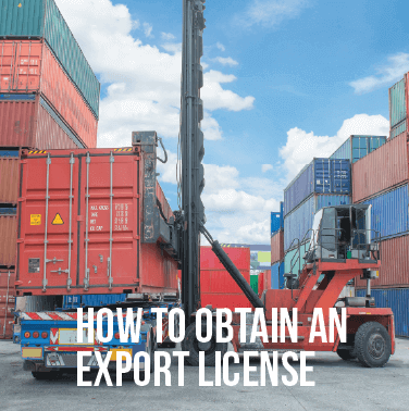 How to Obtain an Export License