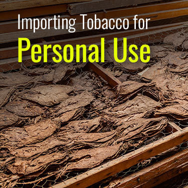 how to import tobacco in USA as Stacks of dried tobacco leaves