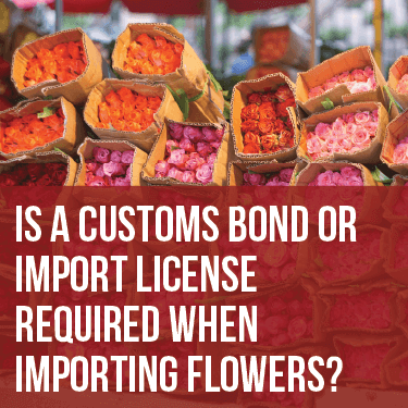 Flowers in bulk packaging