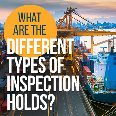 Overview of a container ship docked at a cargo port
