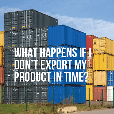 Stacked shipping containers