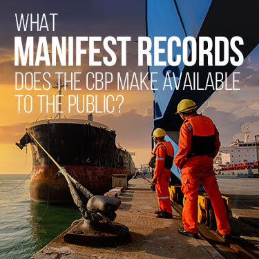 CBP confidentiality request - Two dock workers look at a container ship