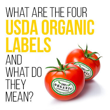 Tomatoes labeled organic