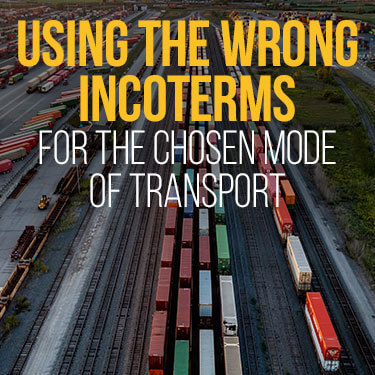 Train cars with cargo containers loaded on them